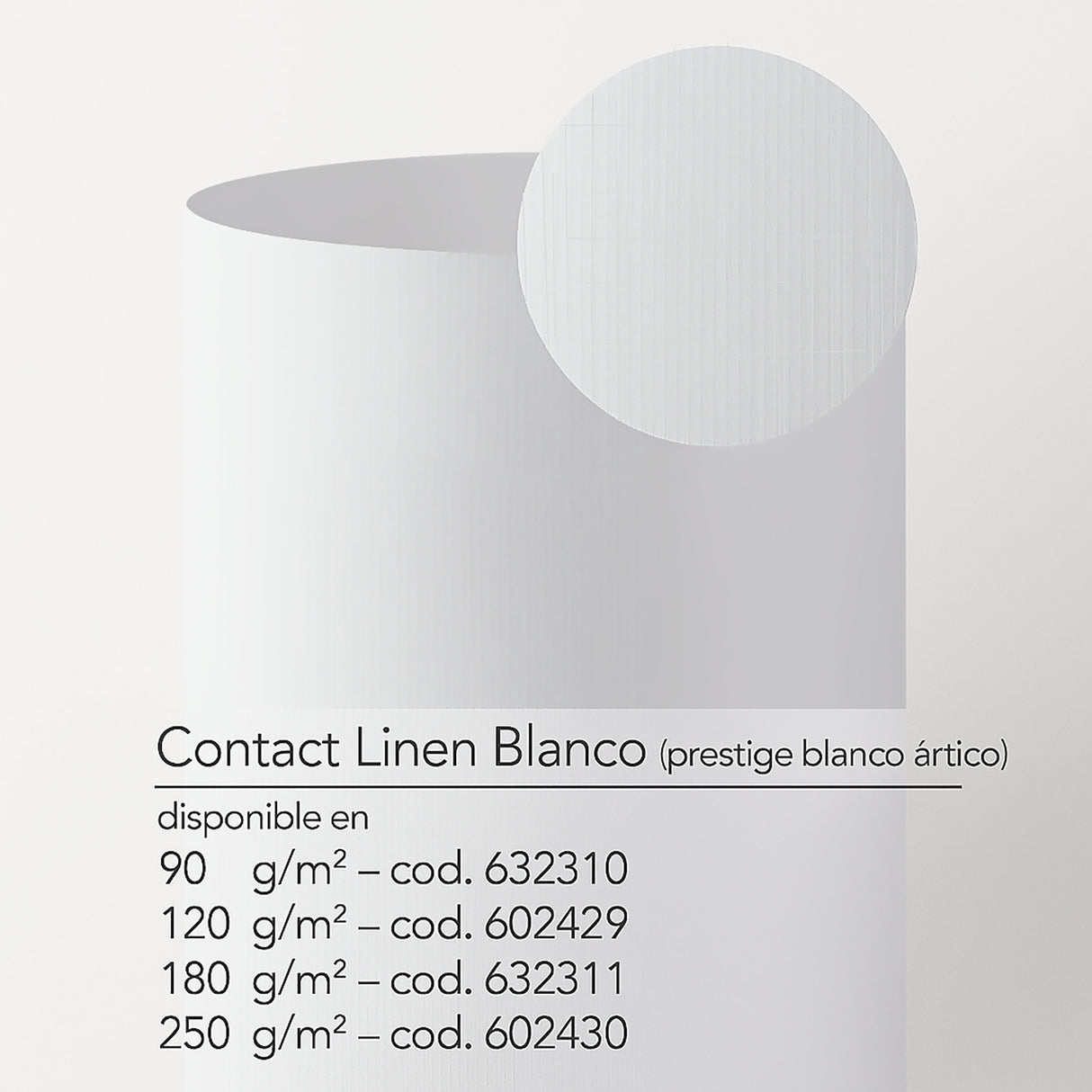 Contact Linen Prestige Blanco Ártico