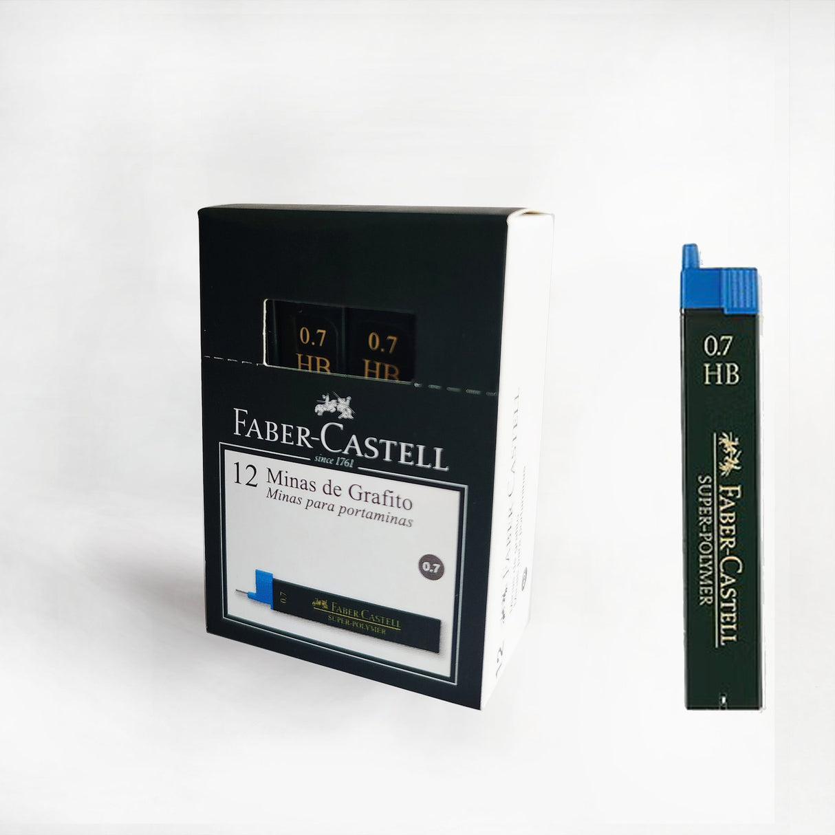 Minas 0.7 mm HB Caja Faber-Castell