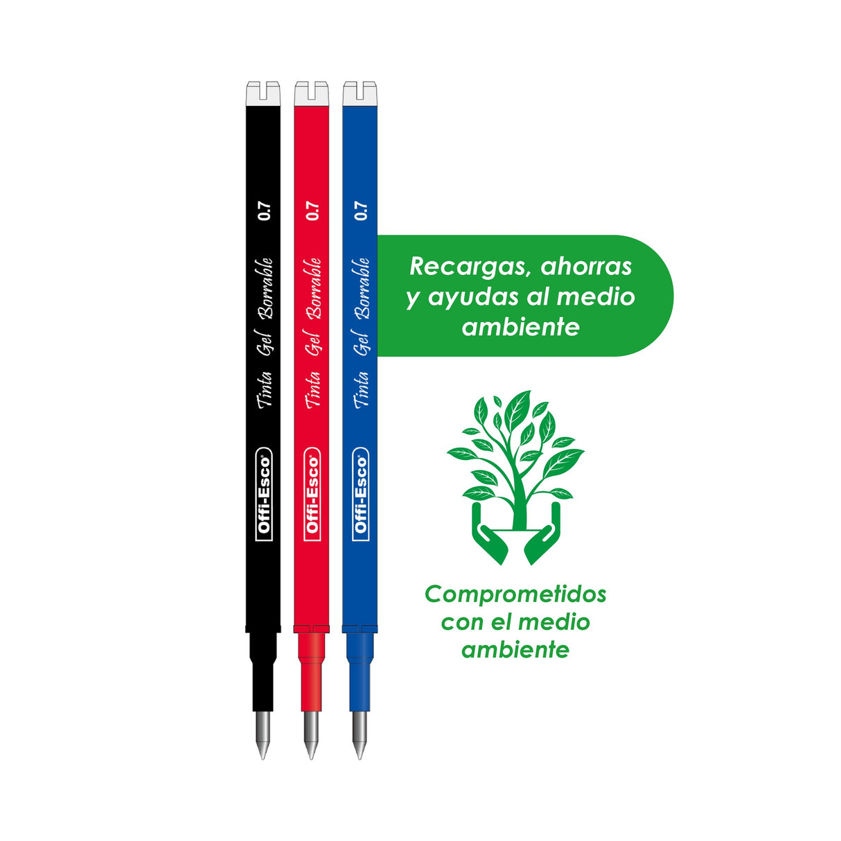 Repuesto Bolígrafo Borrable 0.7 mm OE-025R