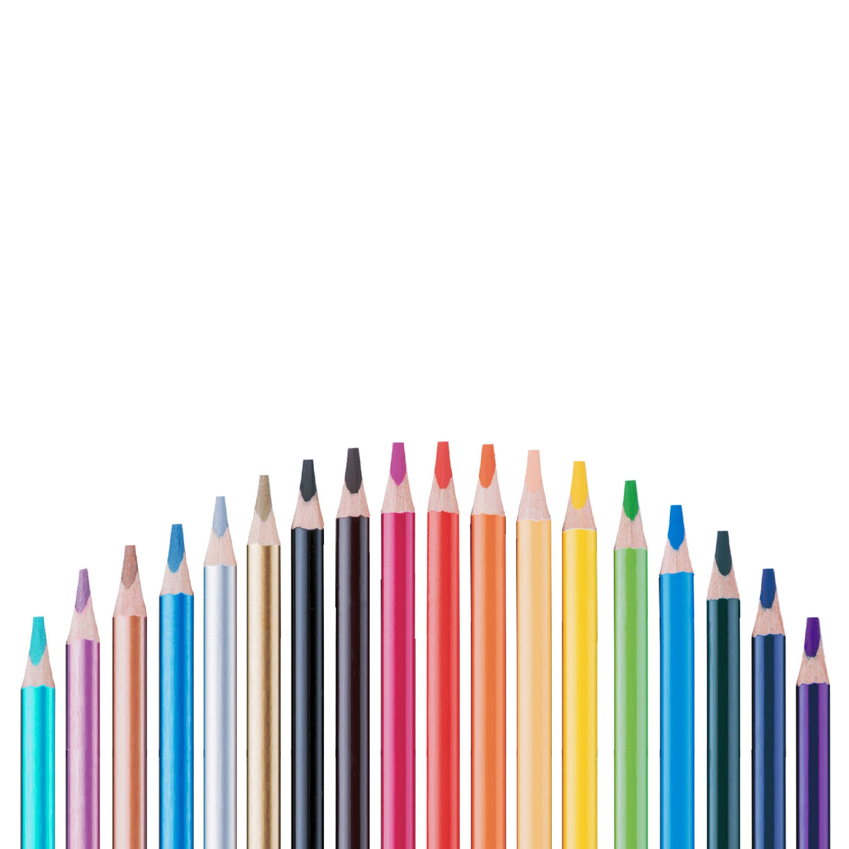 Colores 4 mm Triangular por 24 Unidades - 12 Colores – Belpapel