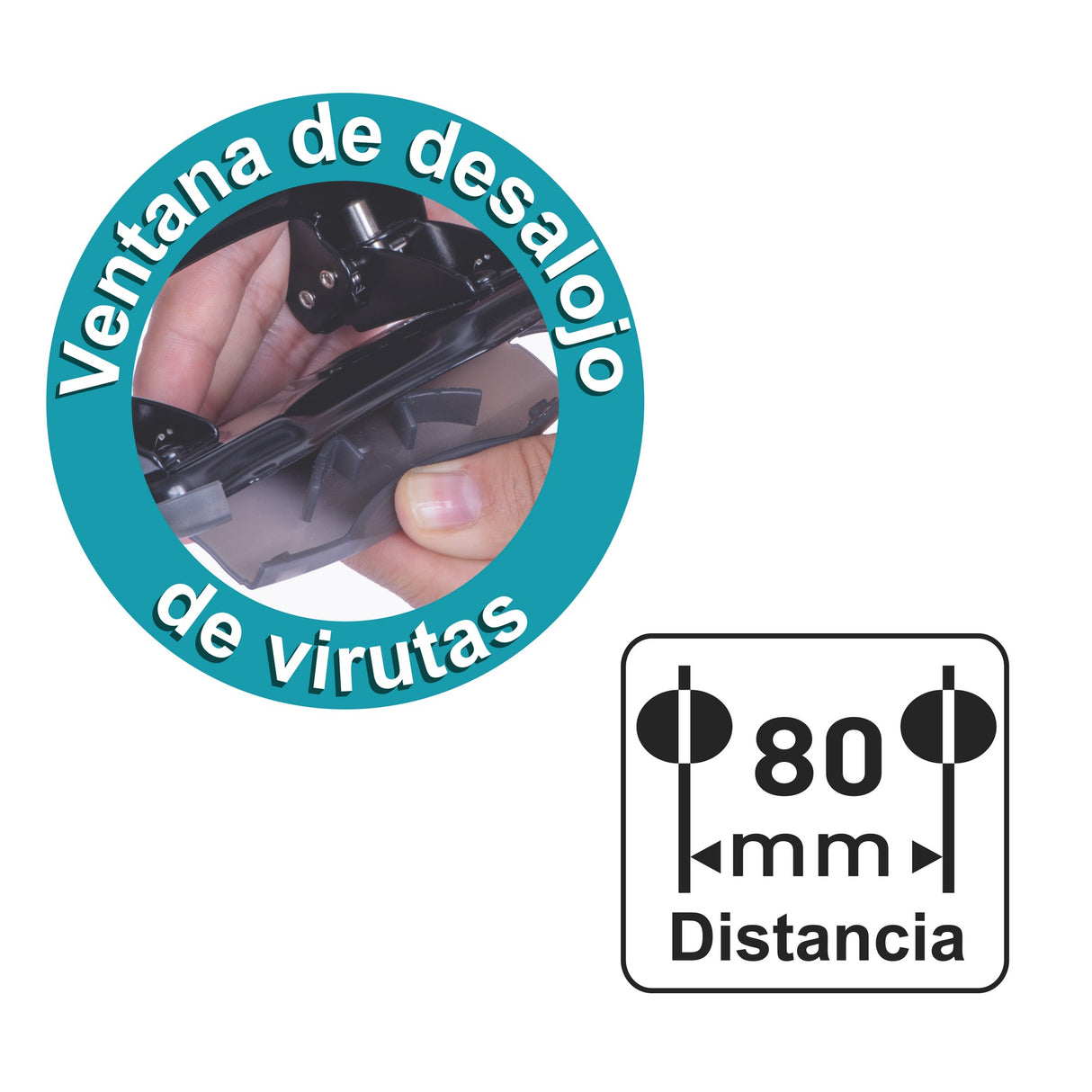 Perforadora Pequeña Metálica OE-346