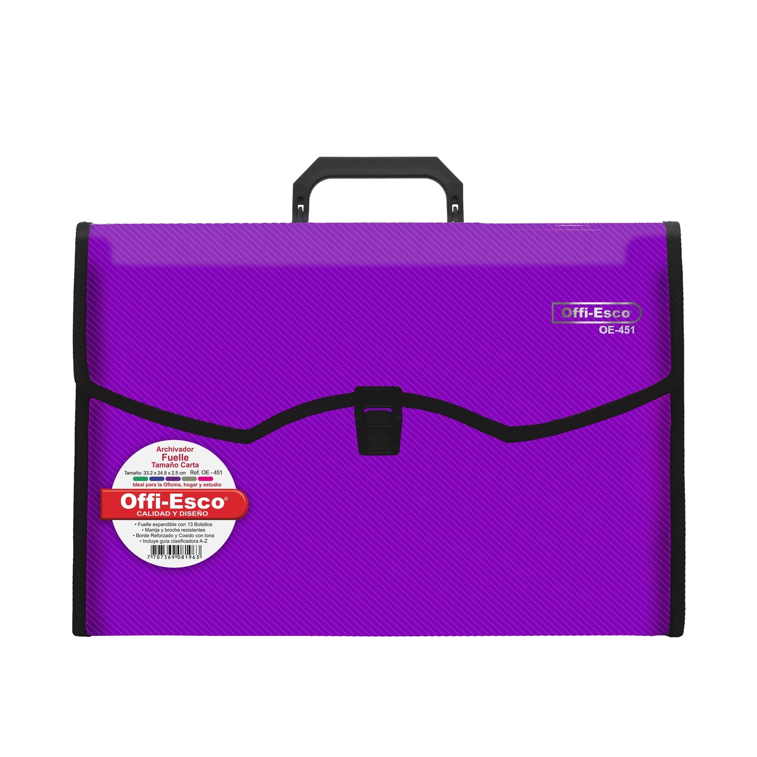 Archivador Carta Con Manija OE-450 y OE-451