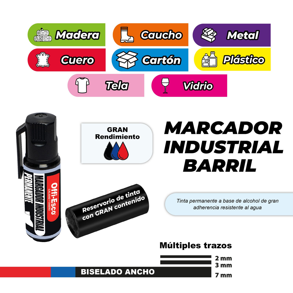 Marcador Industrial Permanente OE-524