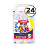 Marcador Permanente Multi-Trazo por 24 Unidades OE-525-24