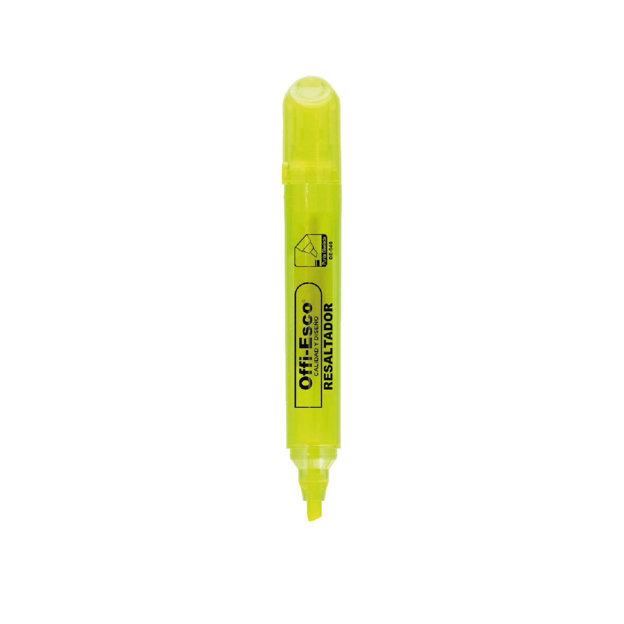 Resaltador Grande Neón x12 OE-540