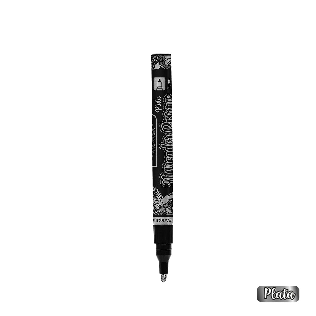 Marcador Cromo punta fina 3mm OE-571
