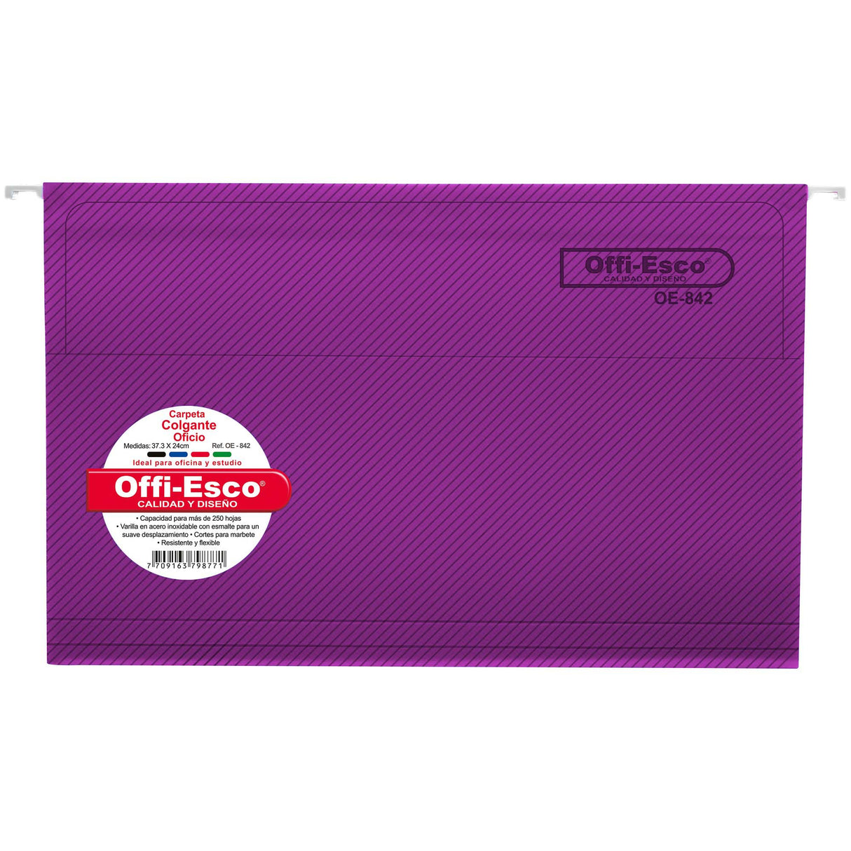 Carpeta Colgante Oficio Translucida OE-842