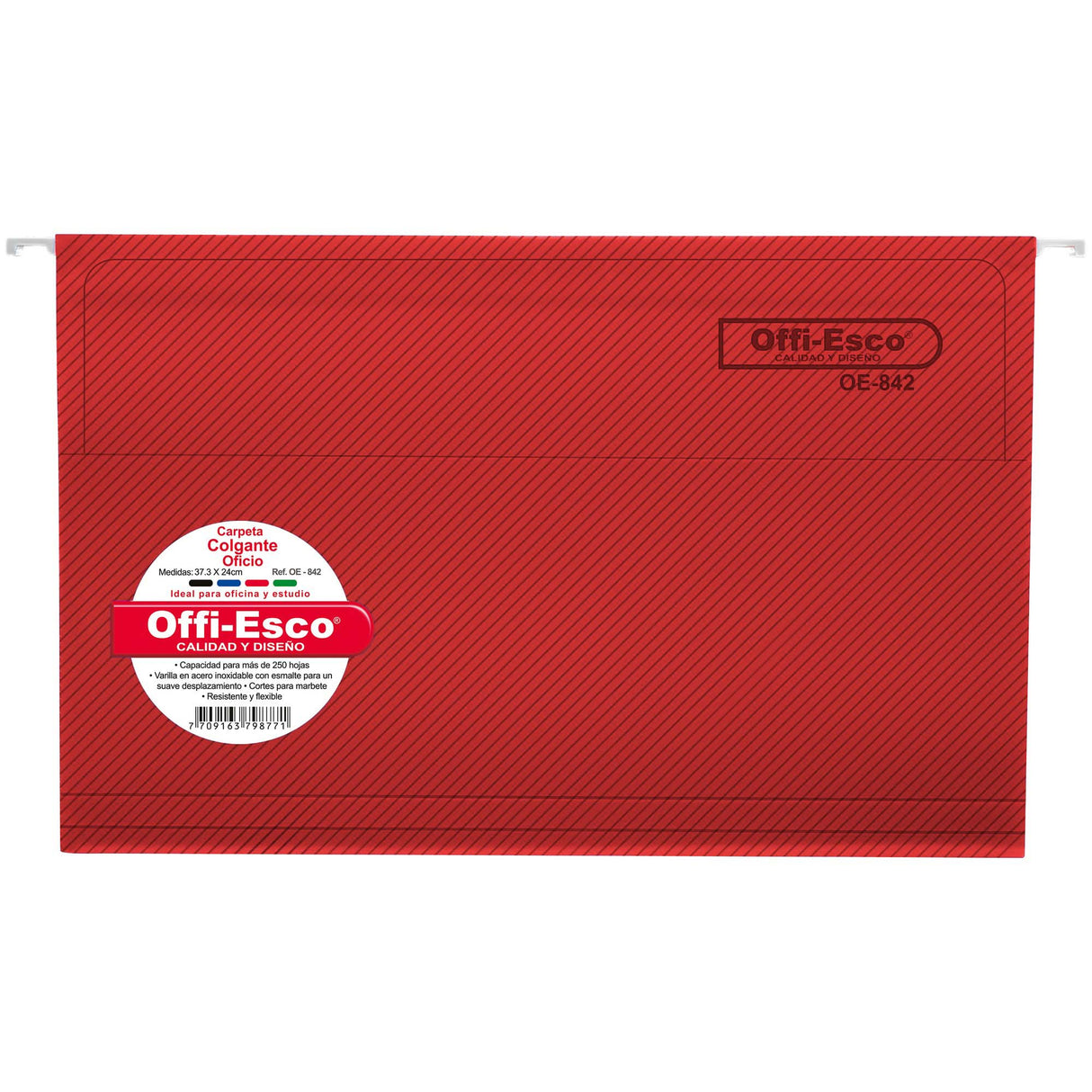 Carpeta Colgante Oficio Translucida OE-842