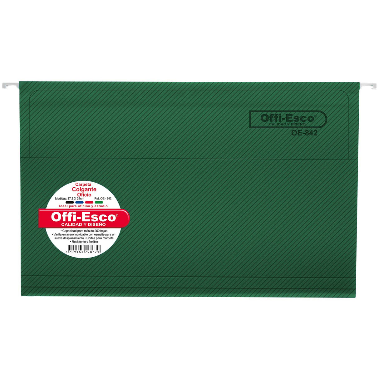 Carpeta Colgante Oficio Translucida OE-842