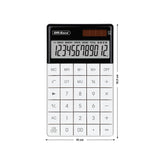 Calculadora Mediana Teclado Plano 12 Dígitos OE-971