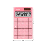 Calculadora Mediana Teclado Plano 12 Dígitos OE-971